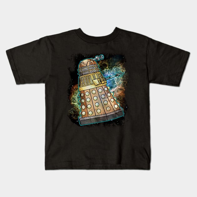 Exterminate! Kids T-Shirt by Beanzomatic